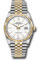 Rolex Datejust 36 Steel and Yellow Gold - Fluted Bezel - Jubilee Style No: 126233 wij