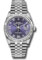 Rolex Datejust 36 Steel and White Gold - Fluted Bezel - Jubilee Style No: 126234 audr69j