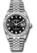 Rolex Datejust 36 Steel and White Gold - Fluted Bezel - Jubilee Style No: 126234 bkdj