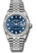 Rolex Datejust 36 Steel and White Gold - Fluted Bezel - Jubilee Style No: 126234 bldj