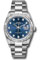 Rolex Datejust 36 Steel and White Gold - Fluted Bezel - Oyster Style No: 126234 bldo
