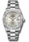 Rolex Datejust 36 Steel and White Gold - Fluted Bezel - Oyster Style No: 126234 sdr69o