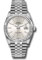 Rolex Datejust 36 Steel and White Gold - Fluted Bezel - Jubilee Style No: 126234 sij