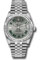 Rolex Datejust 36 Steel and White Gold - Fluted Bezel - Jubilee Style No: 126234 slgrj