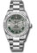 Rolex Datejust 36 Steel and White Gold - Fluted Bezel - Oyster Style No: 126234 slgro