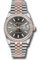 Rolex Datejust 36 Steel and Pink Gold - Diamond Bezel - Jubilee Style No: 126281RBR dkrij