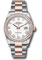 Rolex Datejust 36 Steel and Pink Gold - Diamond Bezel - Oyster Style No: 126281RBR wro