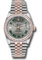 Rolex Datejust 36 Steel and Pink Gold - Diamond Bezel - Jubilee Style No: 126281rbr slgrj