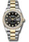 Rolex Datejust 36 Steel and Yellow Gold - Diamond Bezel - Oyster Style No: 126283RBR bkdo