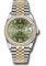 Rolex Datejust 36 Steel and Yellow Gold - Diamond Bezel - Jubilee Style No: 126283RBR ogdr69j