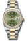 Rolex Datejust 36 Steel and Yellow Gold - Diamond Bezel - Oyster Style No: 126283RBR ogdr69o