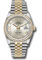 Rolex Datejust 36 Steel and Yellow Gold - Diamond Bezel - Jubilee Style No: 126283RBR sdr69j