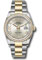 Rolex Datejust 36 Steel and Yellow Gold - Diamond Bezel - Oyster Style No: 126283RBR sdr69o