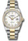 Rolex Datejust 36 Steel and Yellow Gold - Diamond Bezel - Oyster Style No: 126283RBR wro