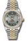 Rolex Datejust 36 Steel and Yellow Gold - Diamond Bezel - Jubilee Style No: 126283rbr slgrj