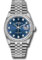 Rolex Datejust 36 Steel and White Gold - Diamond Bezel - Jubilee Style No: 126284RBR bldj