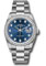 Rolex Datejust 36 Steel and White Gold - Diamond Bezel - Oyster Style No: 126284RBR bldo