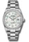 Rolex Datejust 36 Steel and White Gold - Diamond Bezel - Oyster Style No: 126284RBR mdo