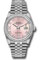 Rolex Datejust 36 Steel and White Gold - Diamond Bezel - Jubilee Style No: 126284RBR pdr69j