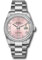Rolex Datejust 36 Steel and White Gold - Diamond Bezel - Oyster Style No: 126284RBR pdr69o