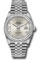 Rolex Datejust 36 Steel and White Gold - Diamond Bezel - Jubilee Style No: 126284RBR sdr69j