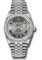Rolex Datejust 36 Steel and White Gold - Diamond Bezel - Jubilee Style No: 126284rbr slgrj