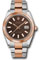 Rolex Datejust 41 Steel and Pink Gold - Smooth Bezel - Oyster Style No: 126301 choio