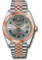 Rolex Datejust 41 Steel and Pink Gold - Smooth Bezel - Jubilee Style No: 126301 slgrj
