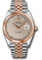 Rolex Datejust 41 Steel and Pink Gold - Smooth Bezel - Jubilee Style No: 126301 suij