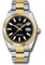 Rolex Datejust 41 Steel and Yellow Gold - Smooth Bezel - Oyster Style No: 126303 bkio