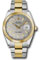 Rolex Datejust 41 Steel and Yellow Gold - Smooth Bezel - Oyster Style No: 126303 sio