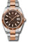 Rolex Datejust 41 Steel and Pink Gold - Fluted Bezel - Oyster Style No: 126331 choio