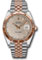 Rolex Datejust 41 Steel and Pink Gold - Fluted Bezel - Jubilee Style No: 126331 suij