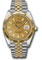 Rolex Datejust 41 Steel and Yellow Gold - Fluted Bezel - Jubilee Style No: 126333 chij