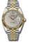 Rolex Datejust 41 Steel and Yellow Gold - Fluted Bezel - Jubilee Style No: 126333 sij
