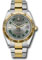 Rolex Datejust 41 Steel and Yellow Gold - Fluted Bezel - Oyster Style No: 126333 slgro