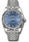 Rolex Datejust 41 Steel and White Gold - Fluted Bezel - Jubilee Style No: 126334 blrj