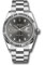 Rolex Datejust 41 Steel and White Gold - Fluted Bezel - Oyster Style No: 126334 dkrdo
