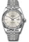 Rolex Datejust 41 Steel and White Gold - Fluted Bezel - Jubilee Style No: 126334 sij