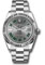 Rolex Datejust 41 Steel and White Gold - Fluted Bezel - Oyster Style No: 126334 slgro