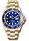 Rolex Submariner Yellow Gold Style No: 126618LB