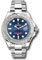 Rolex Yacht-Master 40 mm - Steel and Platinum Style No: 126622 blu