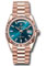 Rolex Day-Date 36 Everose Gold - Fluted Bezel - President Style No: 128235 blgrbdp