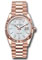 Rolex Day-Date 36 Everose Gold - Fluted Bezel - President Style No: 128235 mbdp