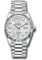 Rolex Day-Date 36 Platinum - Fluted Bezel - President Style No: 128236 mdp