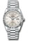 Rolex Day-Date 36 Platinum - Fluted Bezel - President Style No: 128236 sip