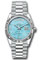 Rolex Day-Date 36 Platinum - Fluted Bezel - President Style No: 128236 tdidrp