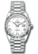 Rolex Day-Date 36 Platinum - Fluted Bezel - President Style No: 128236 wbdrp
