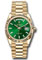 Rolex Day-Date 36 Yellow Gold - Fluted Bezel - President Style No: 128238 grbdp