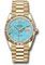 Rolex Day-Date 36 Yellow Gold - Fluted Bezel - President Style No: 128238 tdidrp